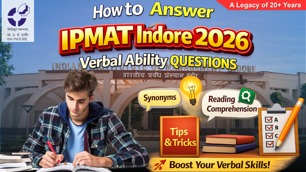 How to Answer IPMAT Indore 2026 Verbal Ability Questions